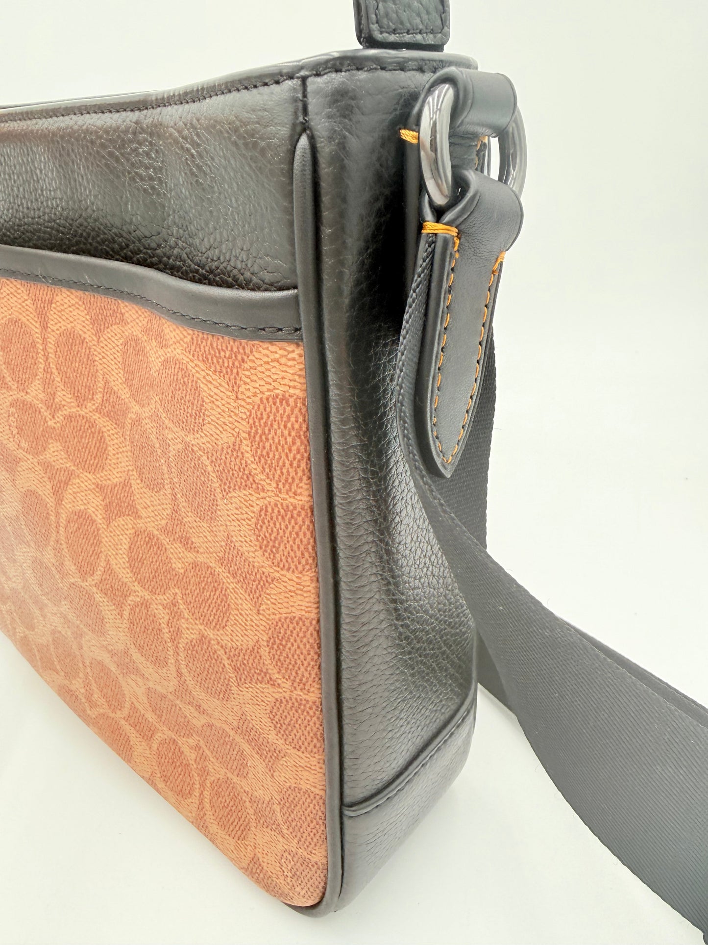 Crossbody Designer By Coach, Size: Medium