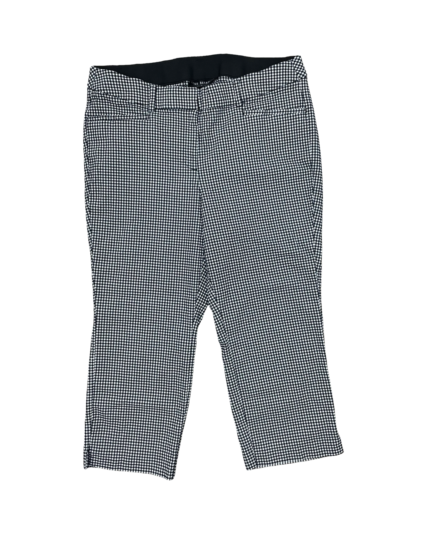 Pants Cropped By Lane Bryant In Black & White, Size:16