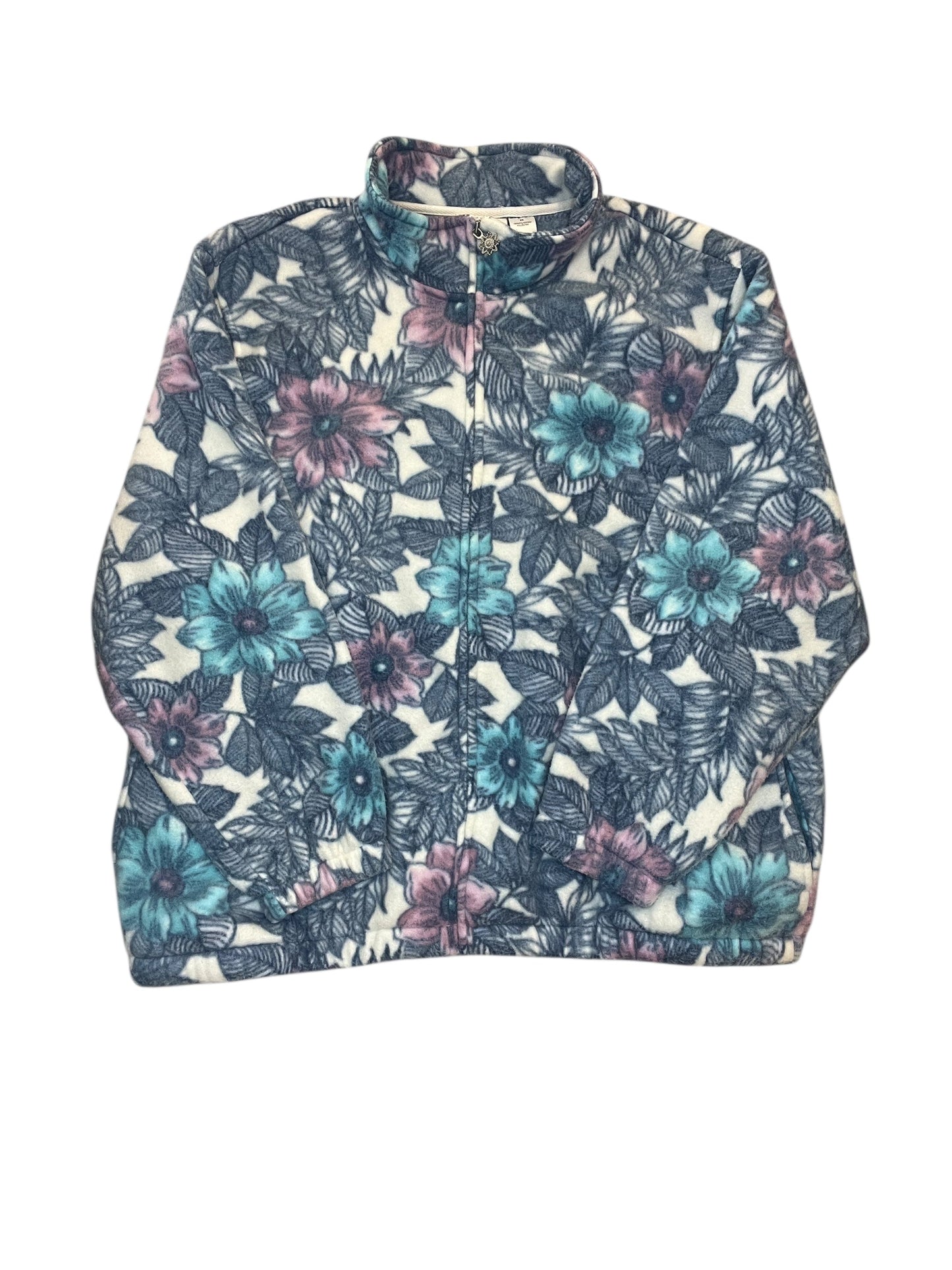Jacket Other By Alfred Dunner In Floral Print, Size:2X