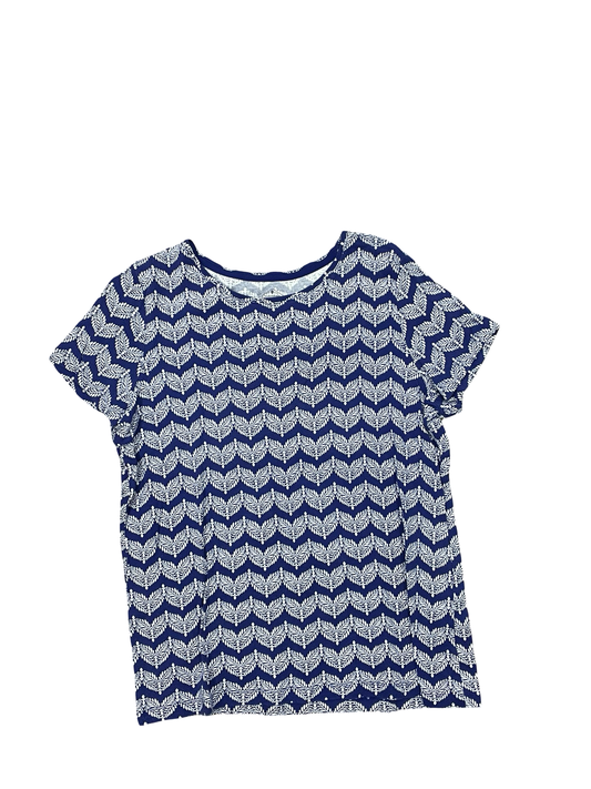 Top Ss By St Johns Bay In Purple & White, Size:L