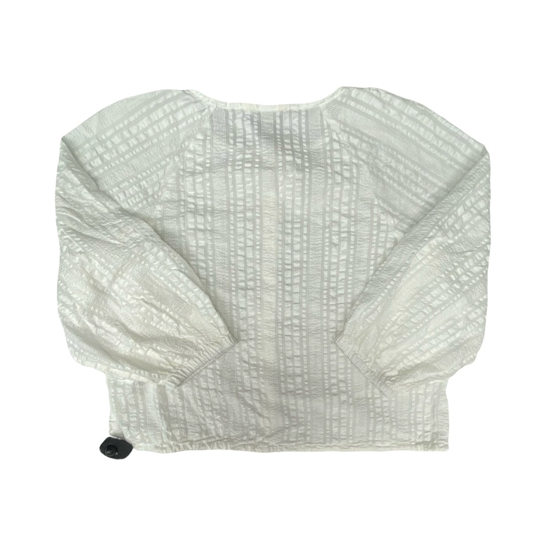 Top Ls By Banana Republic In White, Size:M