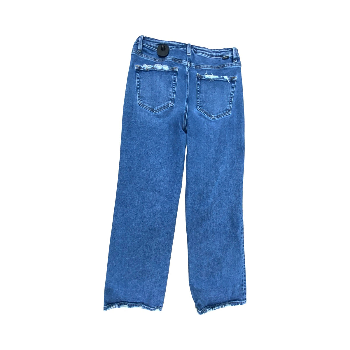 Jeans Straight By Risen In Blue Denim, Size:10