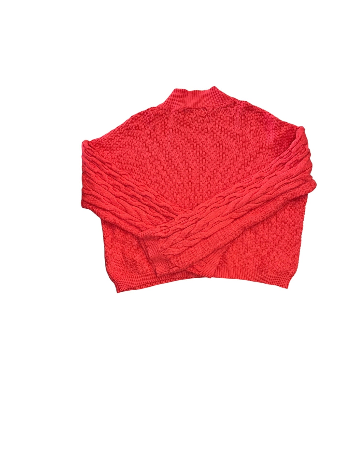 Sweater By Anthropologie In Red, Size:M