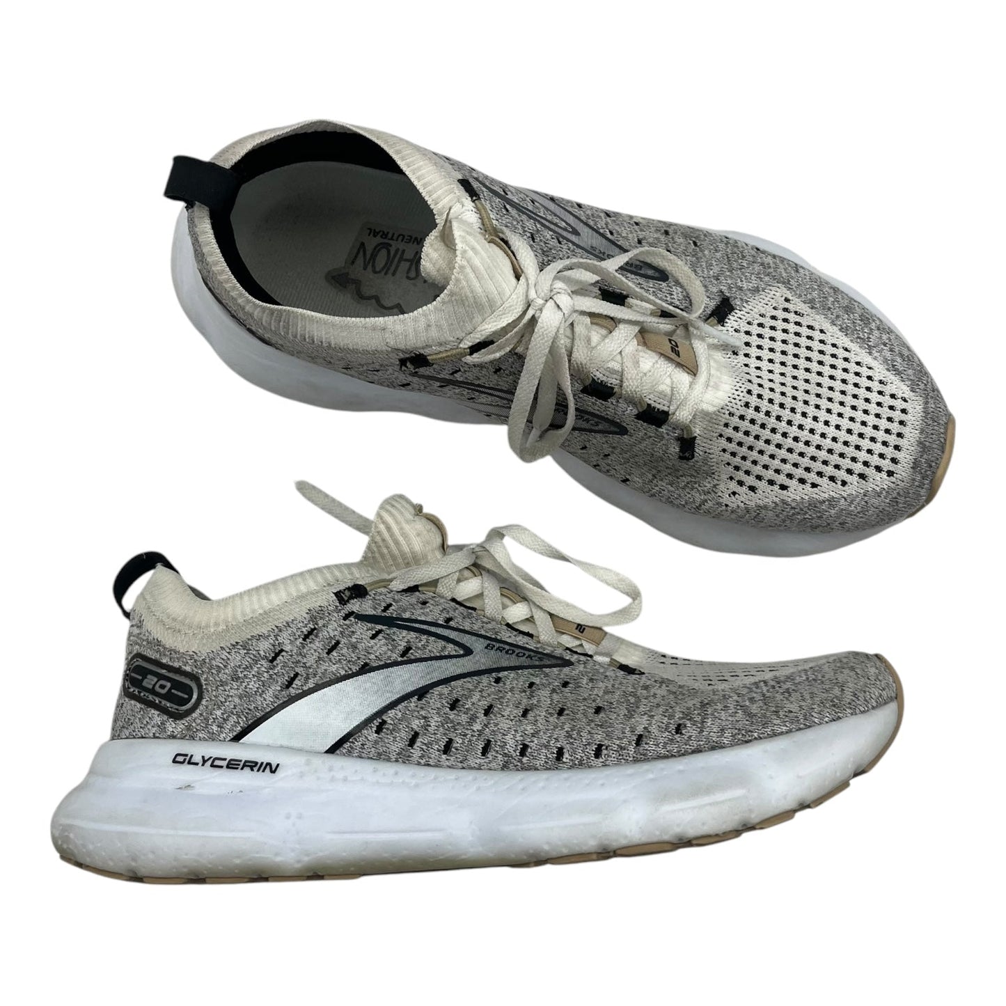 Shoes Athletic By Brooks In Grey, Size:9