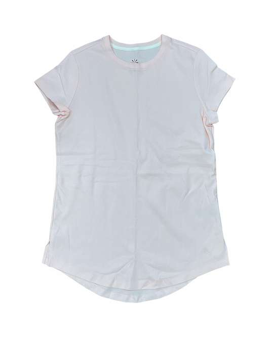 Top Ss Basic By Isaac Mizrahi In Peach, Size:Xs