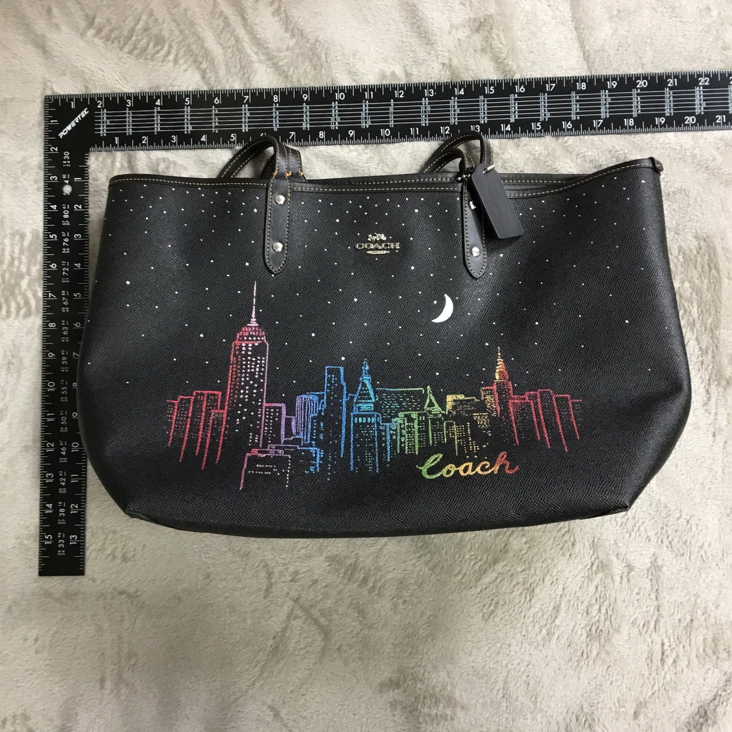 Tote Designer By Coach, Size: Large