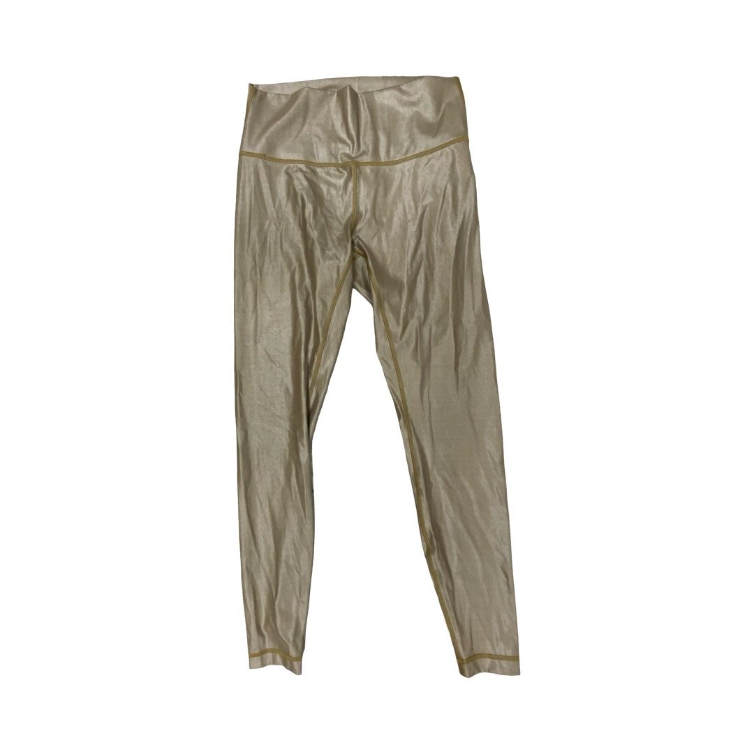 Athletic Leggings By Lululemon In Gold, Size:8