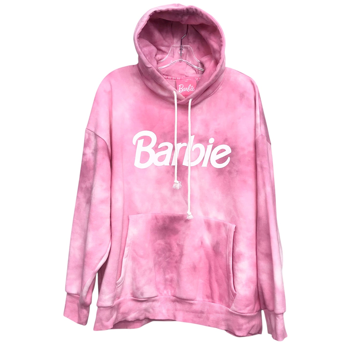 Sweatshirt Hoodie By Forever 21 In Pink, Size:3X
