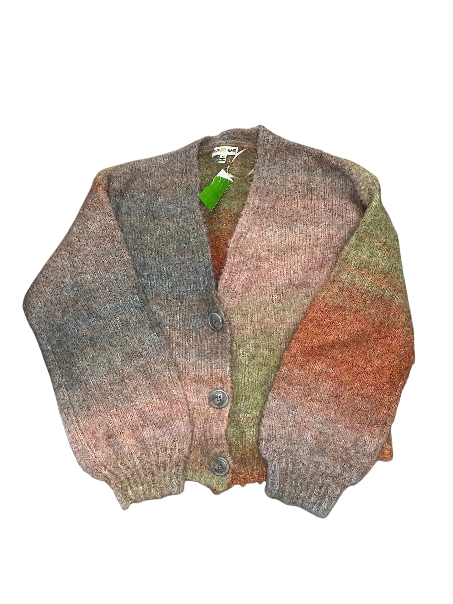 Cardigan By Woven Heart In Multi, Size:M