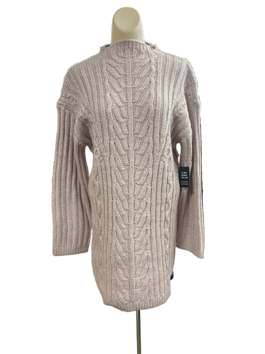 Dress Sweater By Express In Pink, Size:S