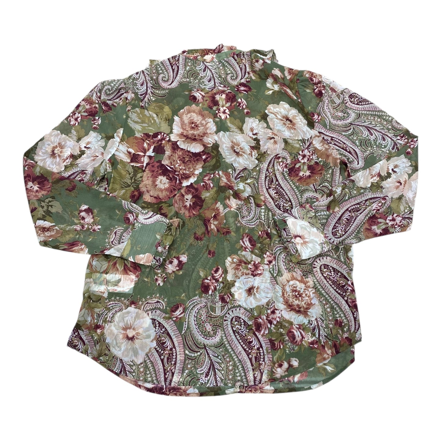 Top Ls By Lauren By Ralph Lauren In Multi, Size:M