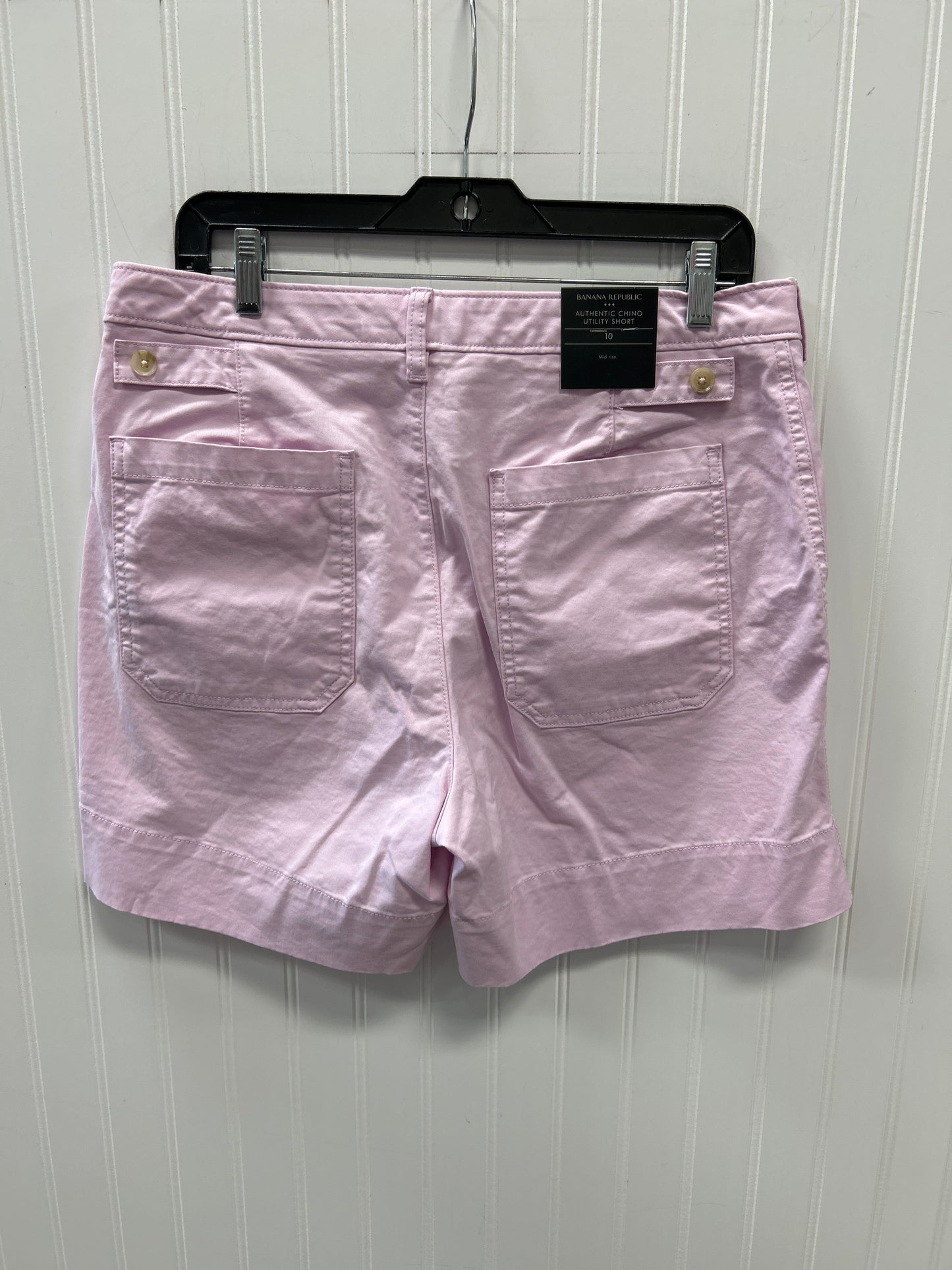 Shorts By Banana Republic In Pink, Size:10