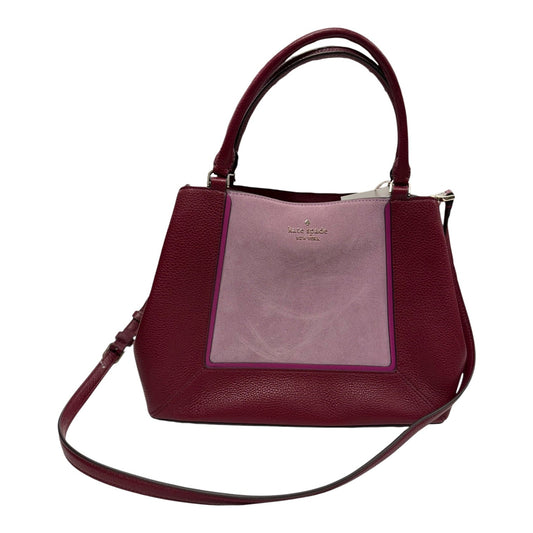 Handbag Designer By Kate Spade In Red, Size:Medium