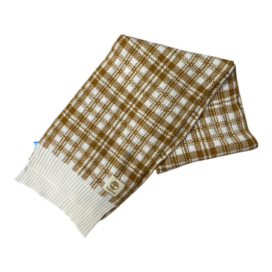 SCARF WINTER by TIMBERLAND In GOLD & WHITE