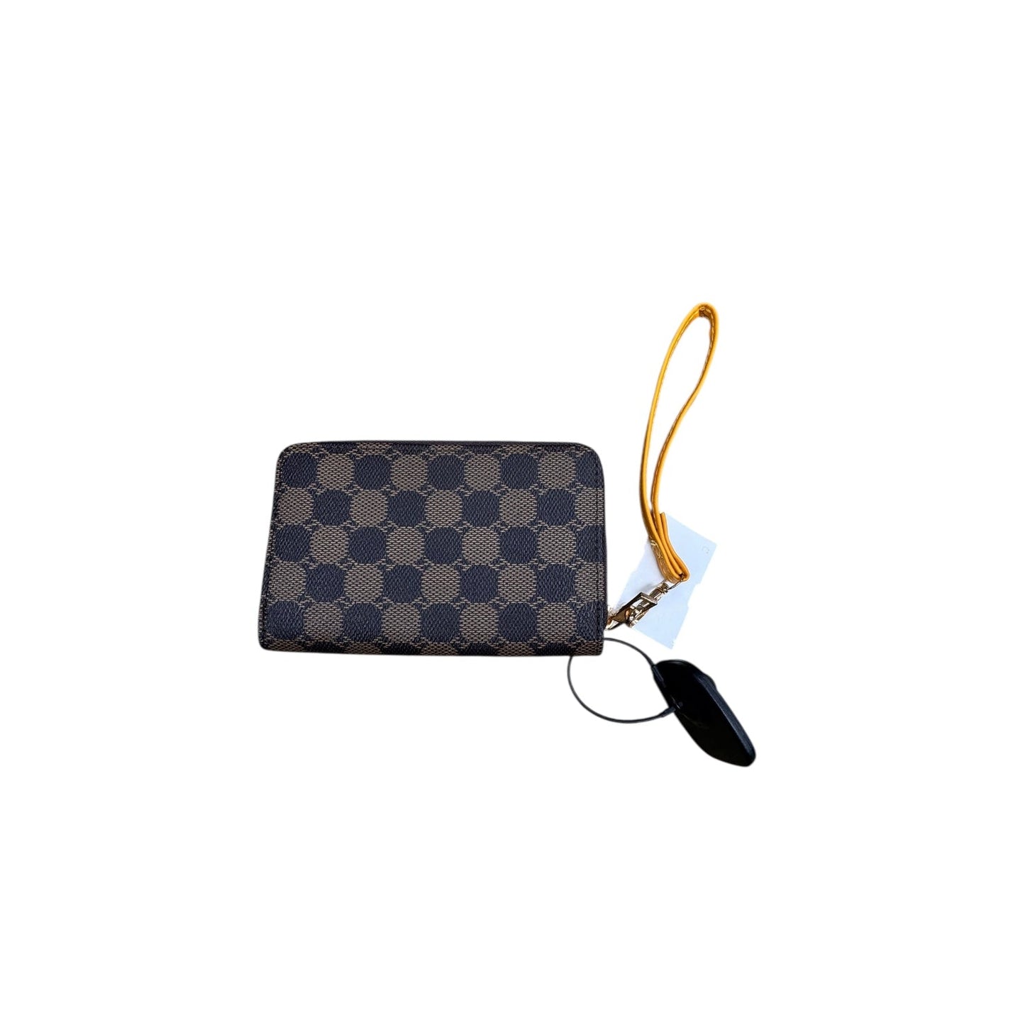 Wristlet By Clothes Mentor In Brown, Size:Small