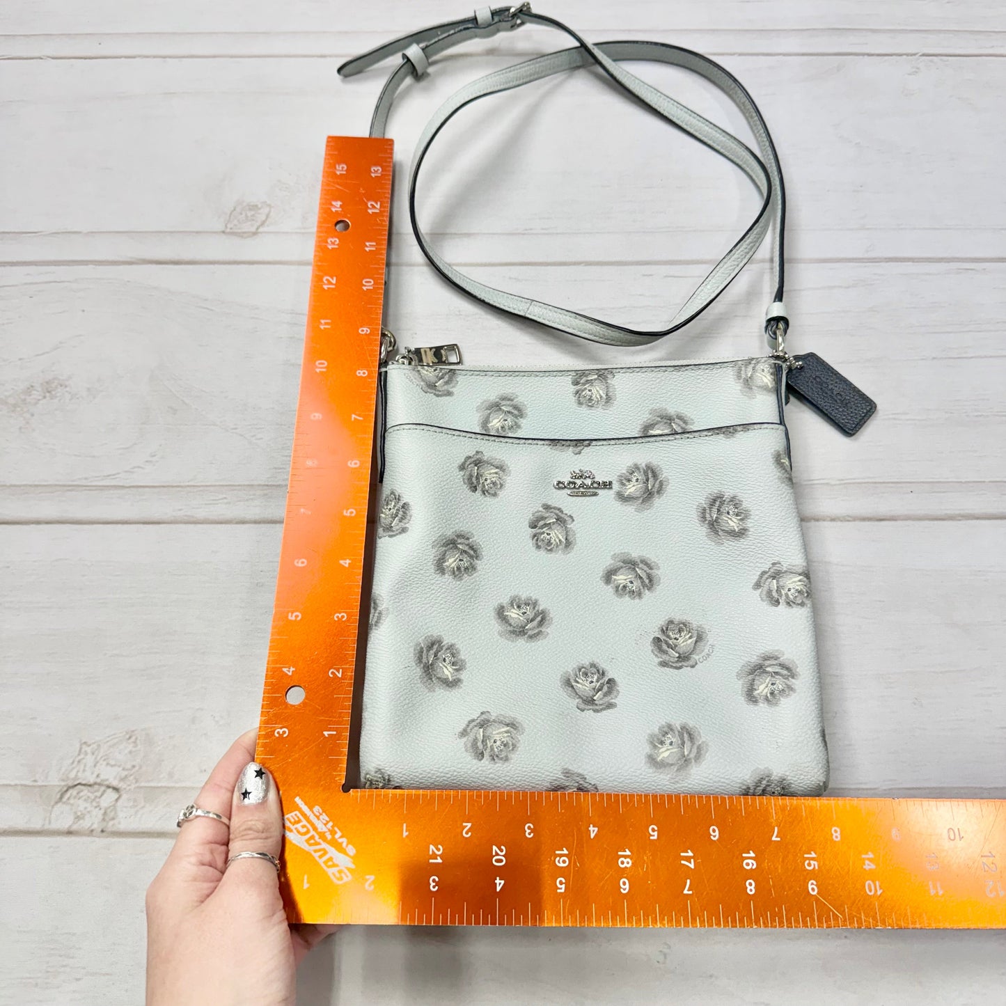 Crossbody Designer By Coach, Size: Small