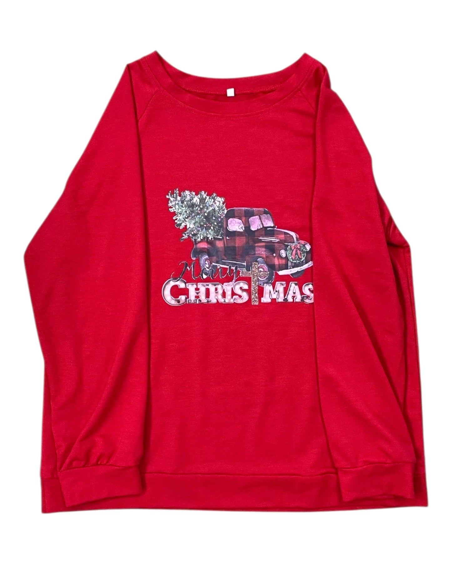 Sweatshirt Crewneck By Clothes Mentor In Red, Size:Xl