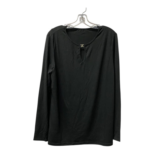 Top Ls By Clothes Mentor In Black, Size:Xl