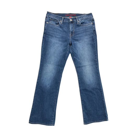 Jeans Wide Leg By Lucky Brand In Blue, Size:12