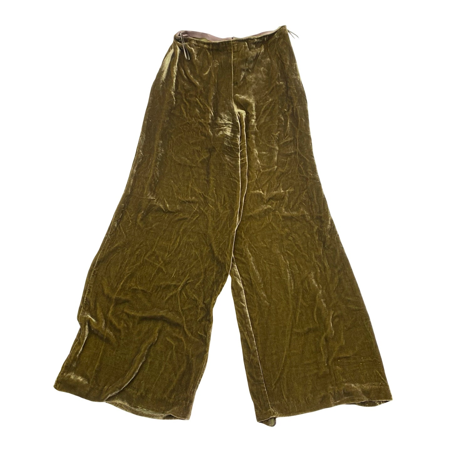 Pants Wide Leg By Maliparmi In Green, Size:8