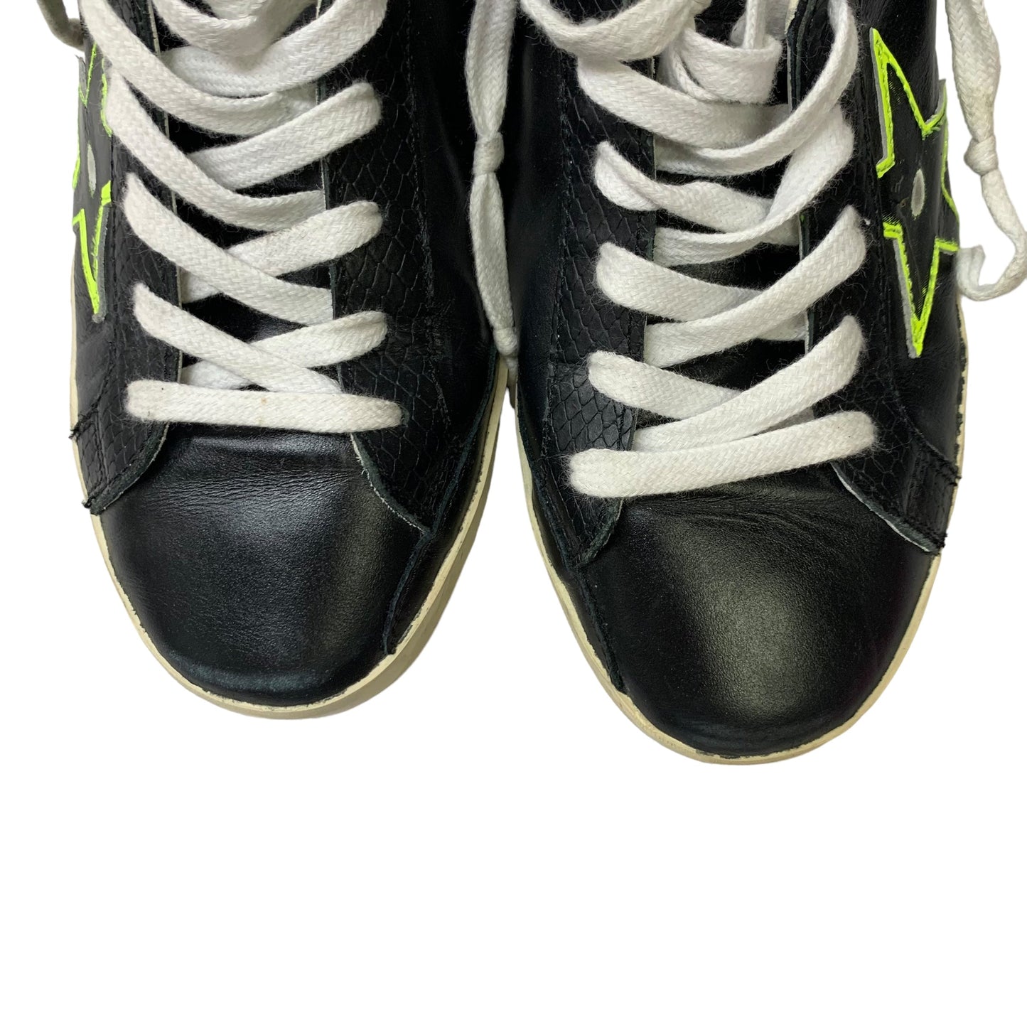 Black Shoes Luxury Designer Golden Goose, Size 9