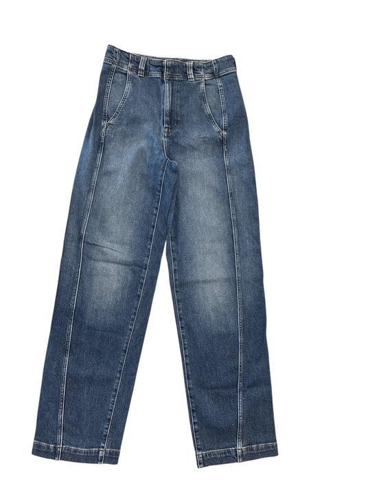 Jeans Boot Cut By Madewell In Blue Denim, Size:4