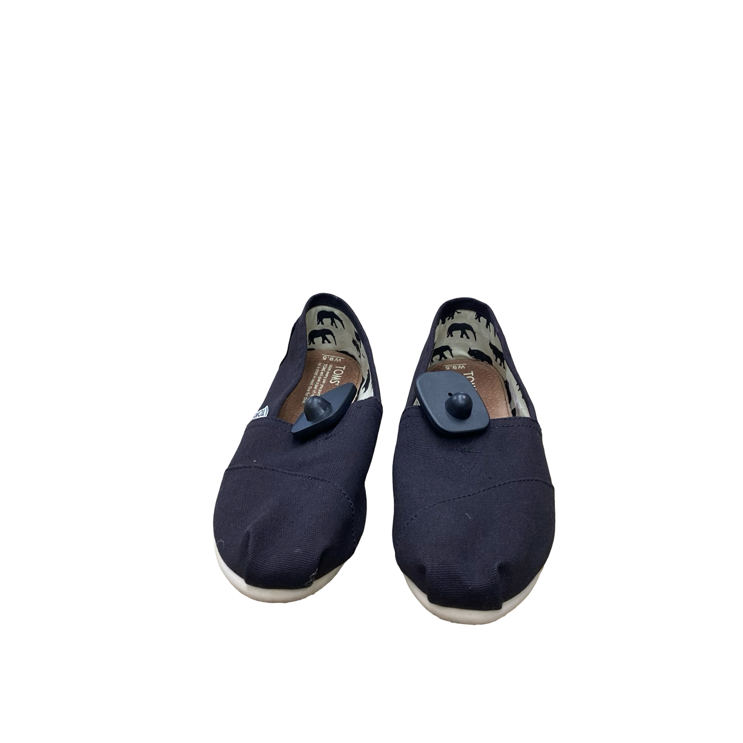 Shoes Flats By Toms In Black, Size:9.5