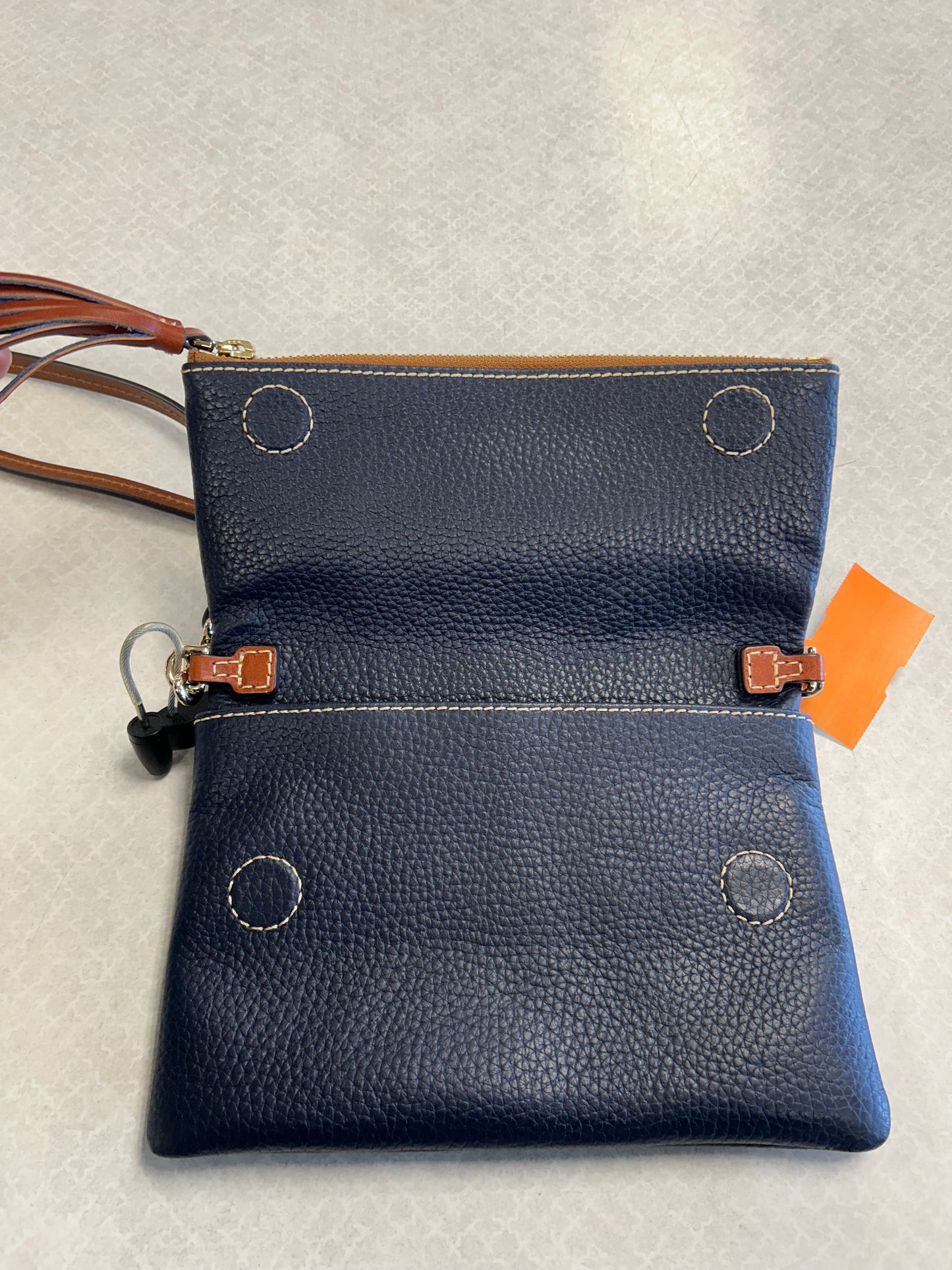 Crossbody Designer By Dooney And Bourke In Navy, Size:Small