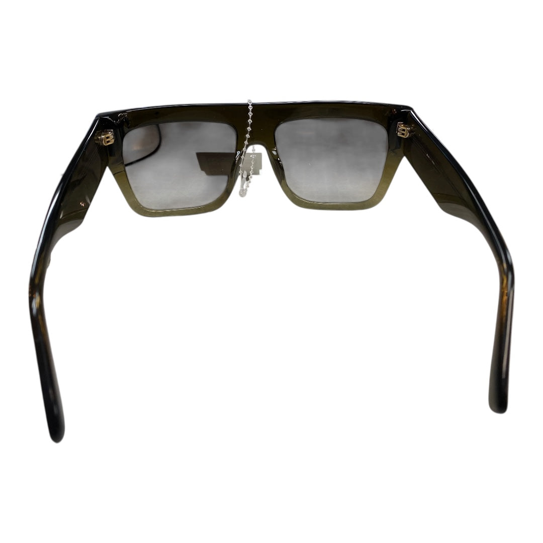 Sunglasses Luxury Designer By Mulberry In Green