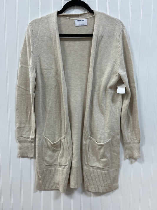 Sweater Cardigan By Old Navy In Cream, Size:L