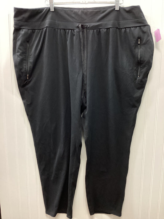 Athletic Pants By Maurices In Black, Size:4X