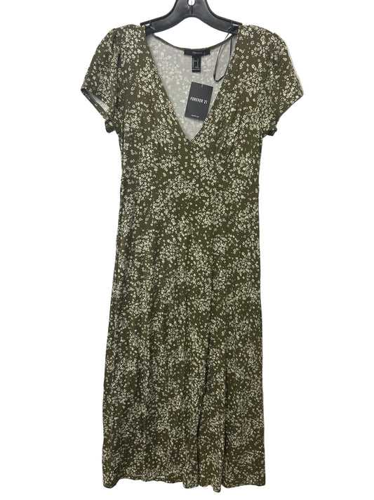 Dress Casual Maxi By Forever 21 In Green, Size:S