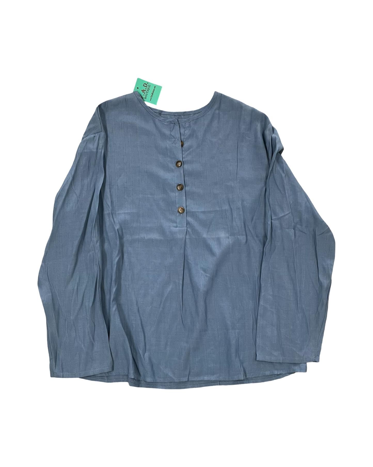 Top Ls By Clothes Mentor In Blue, Size:Xl