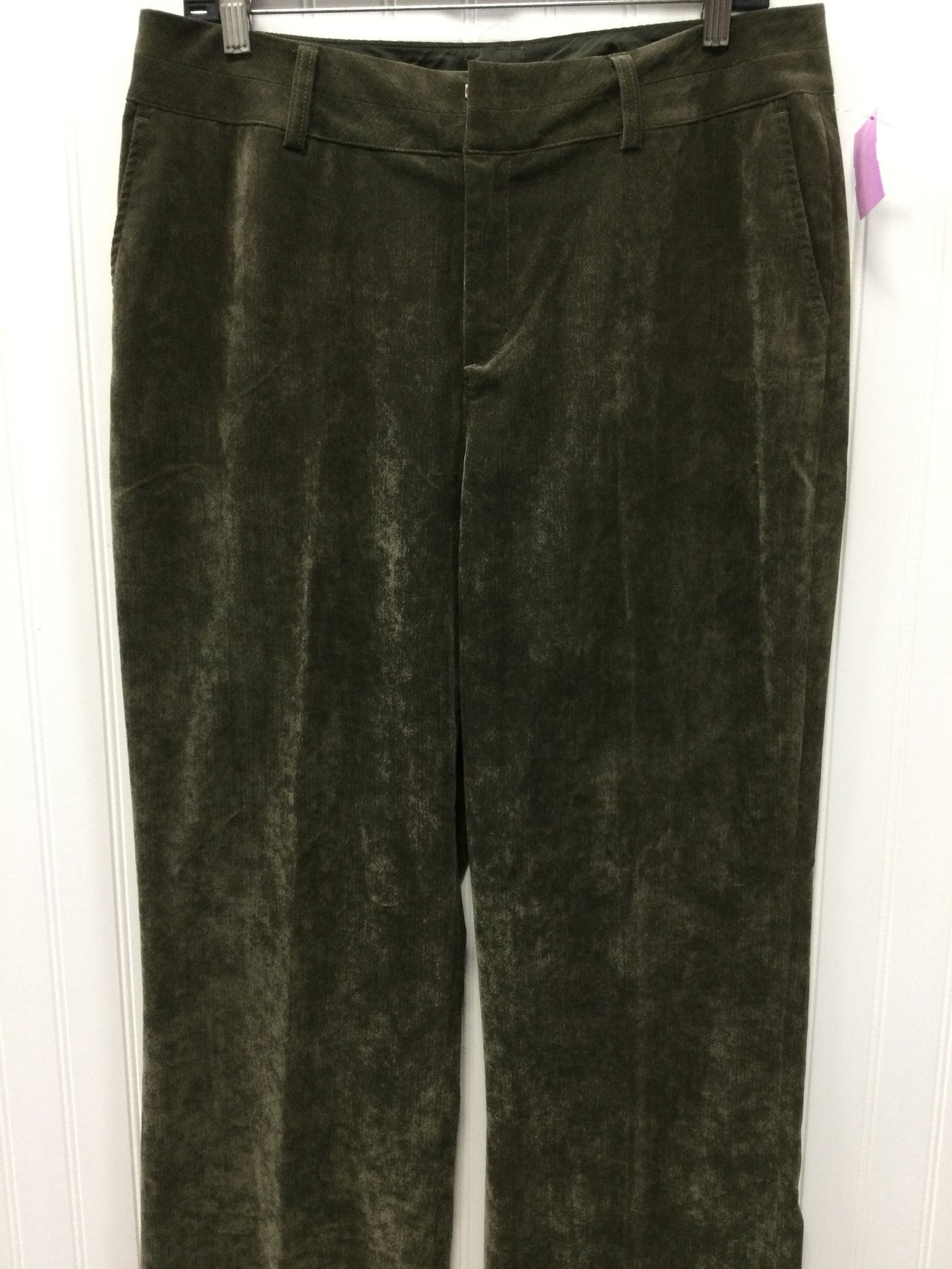 Pants Corduroy By Coldwater Creek In Green, Size:12