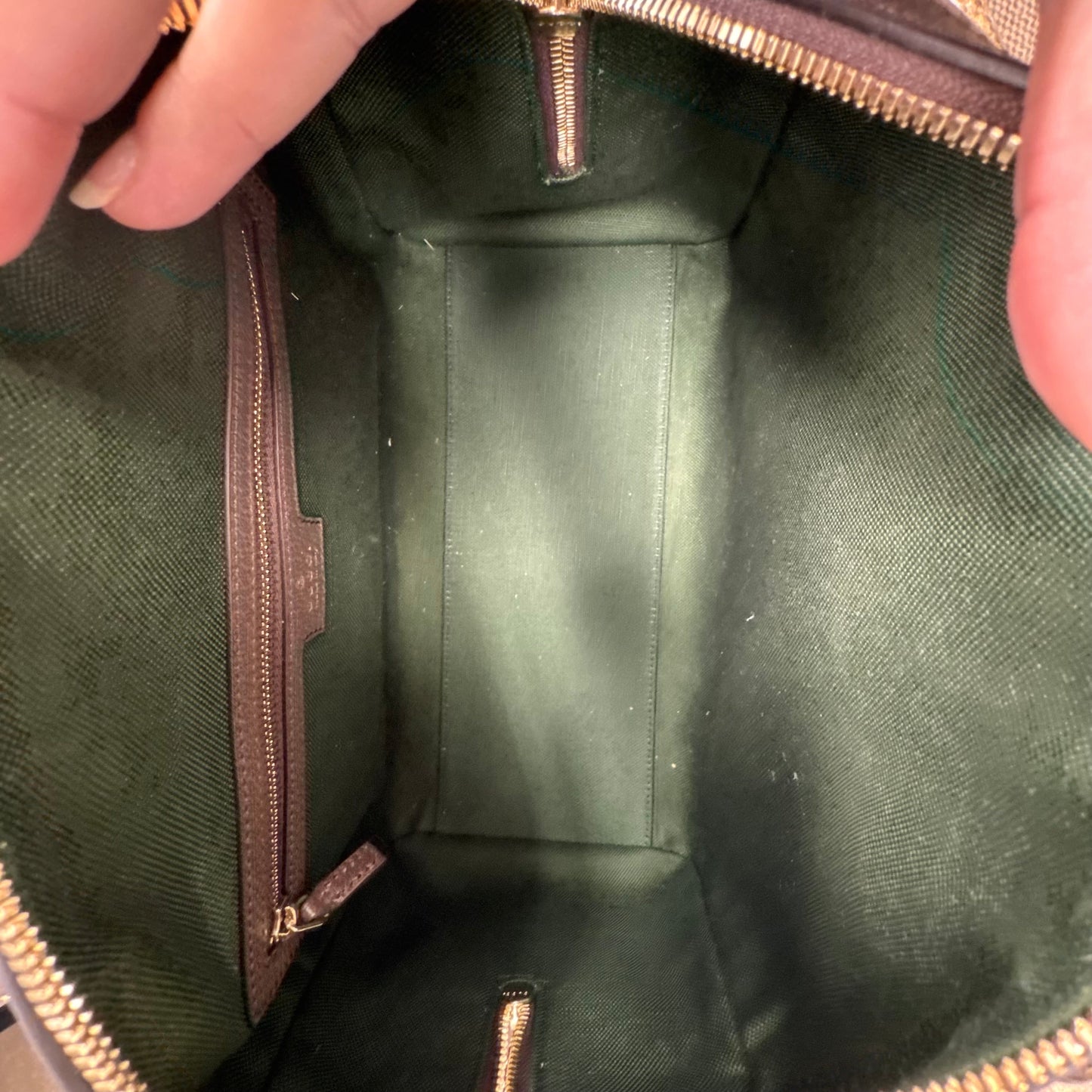 Handbag Luxury Designer By Gucci Ophidia Boston In Multi, Size:Medium