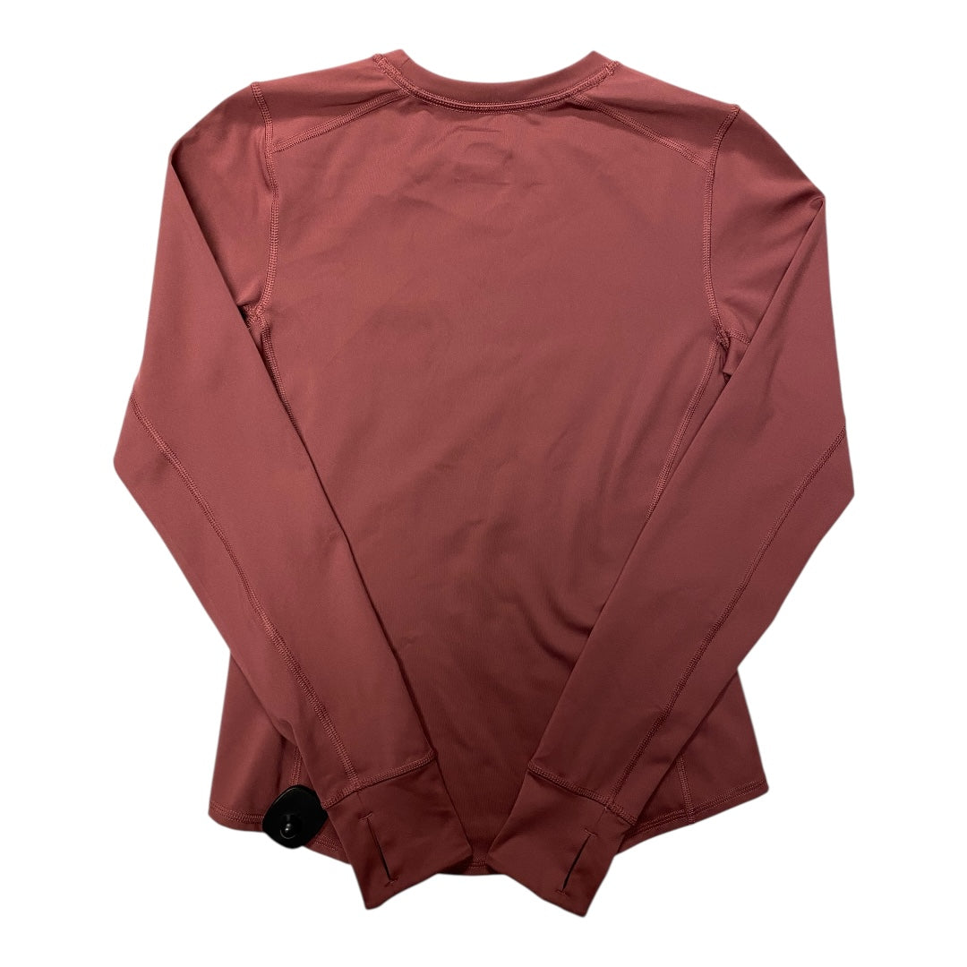 Athletic Top Ls Crewneck By The North Face In Mauve, Size:M