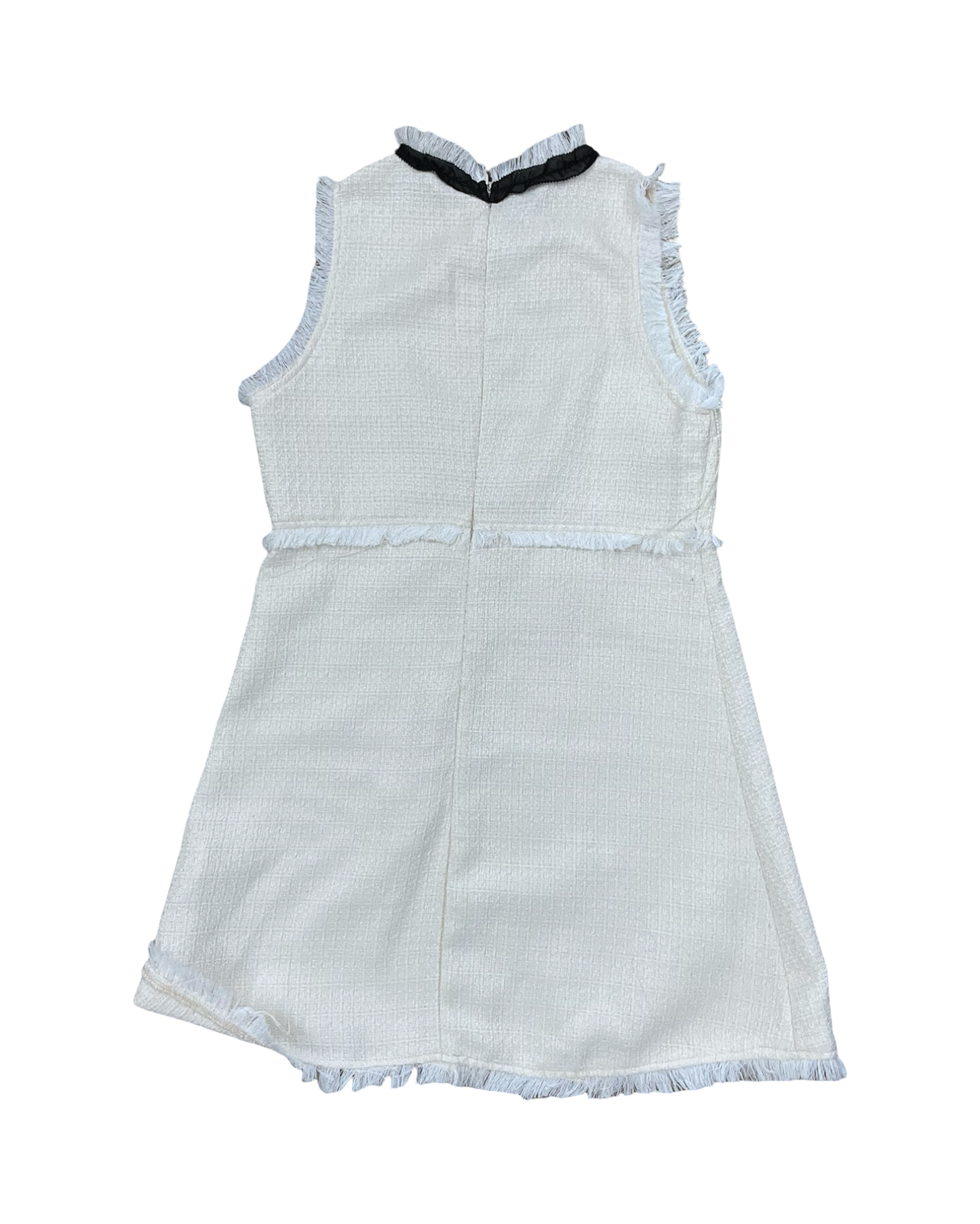 Dress Work By Clothes Mentor In Cream, Size:L