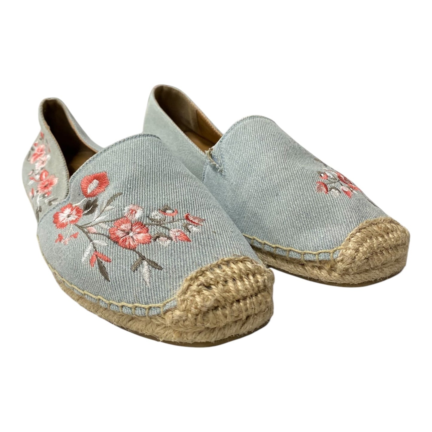 Shoes Flats By Comfortview In Blue, Size:7.5