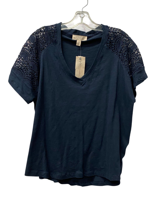 Top Ss By Philosophy In Blue, Size:1X