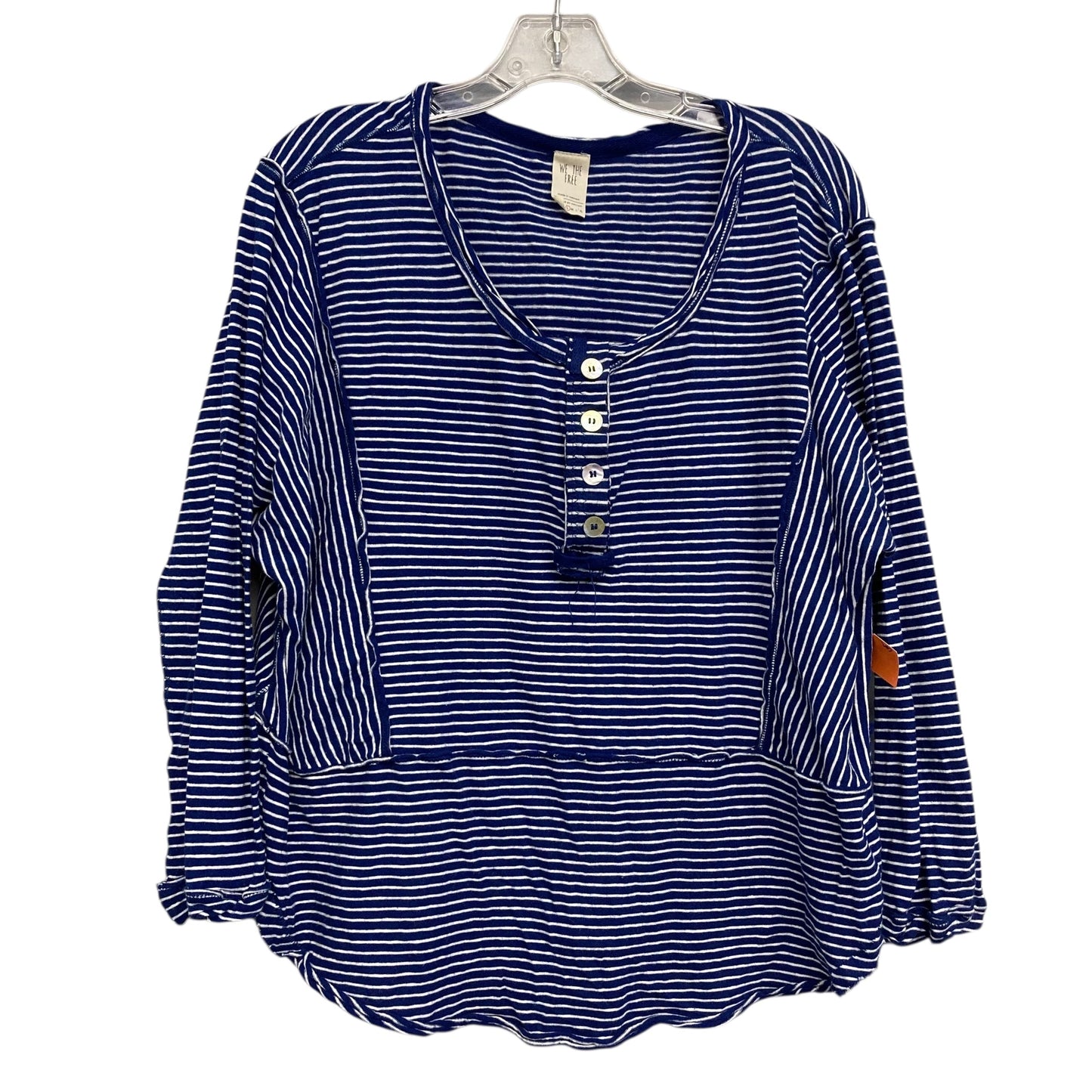 Top Ls By We The Free In Striped Pattern, Size:S