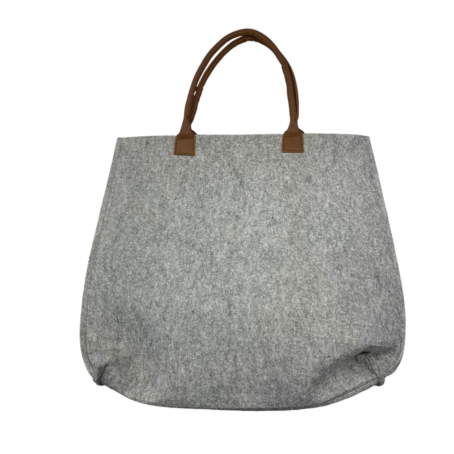 GREY TOTE by CLOTHES MENTOR Size:LARGE