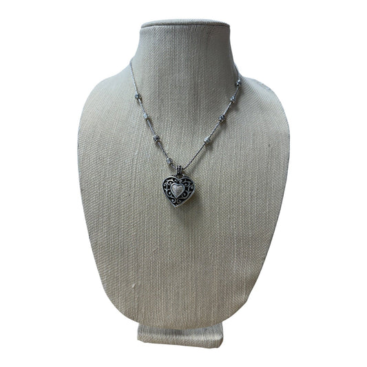 Necklace Lariat & Y-Drop By Brighton In Silver