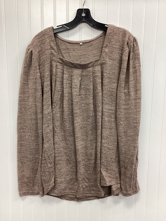 Top Ls By Cmc In Brown, Size:Xxl