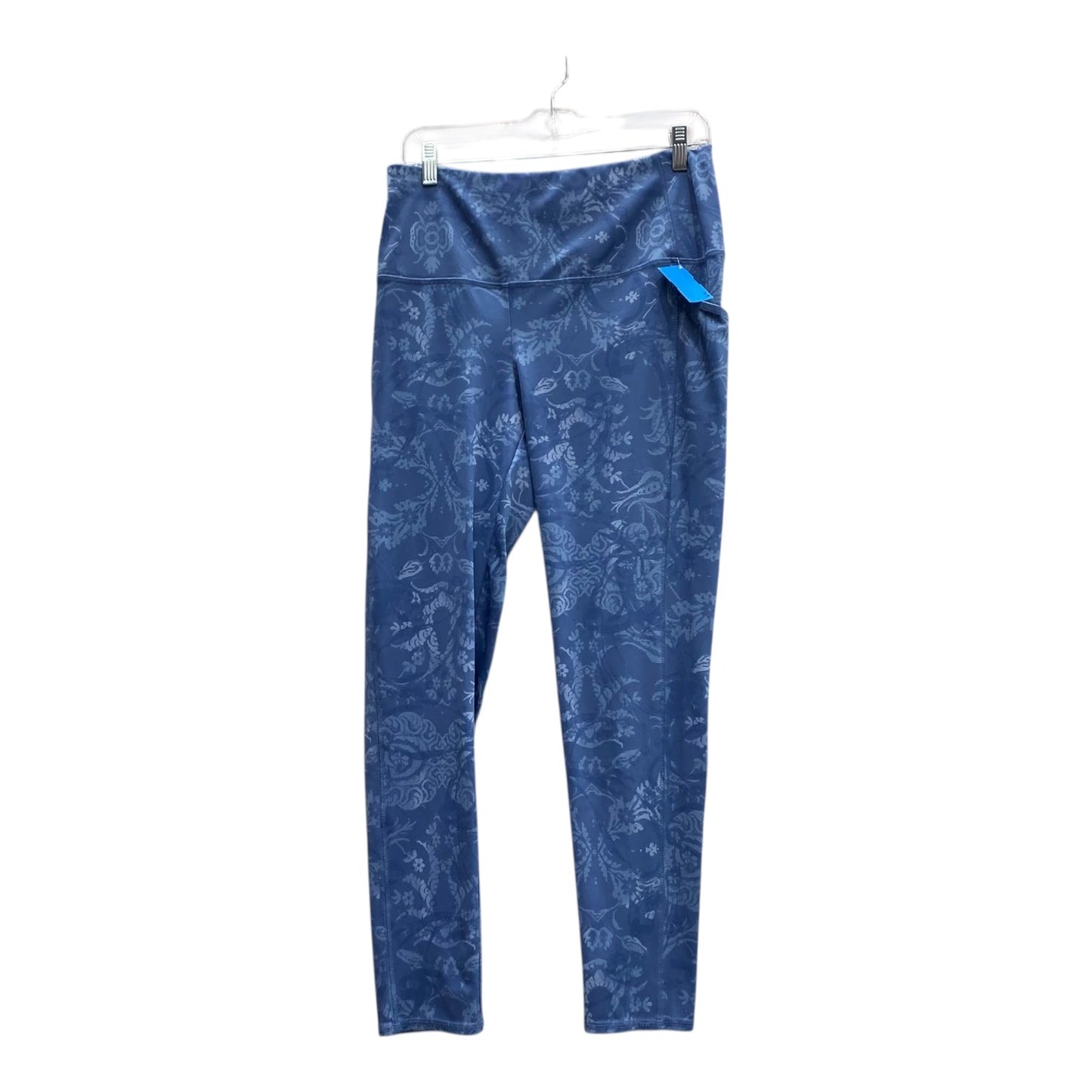Athletic Leggings By Zenergy By Chicos In Blue, Size:Xl