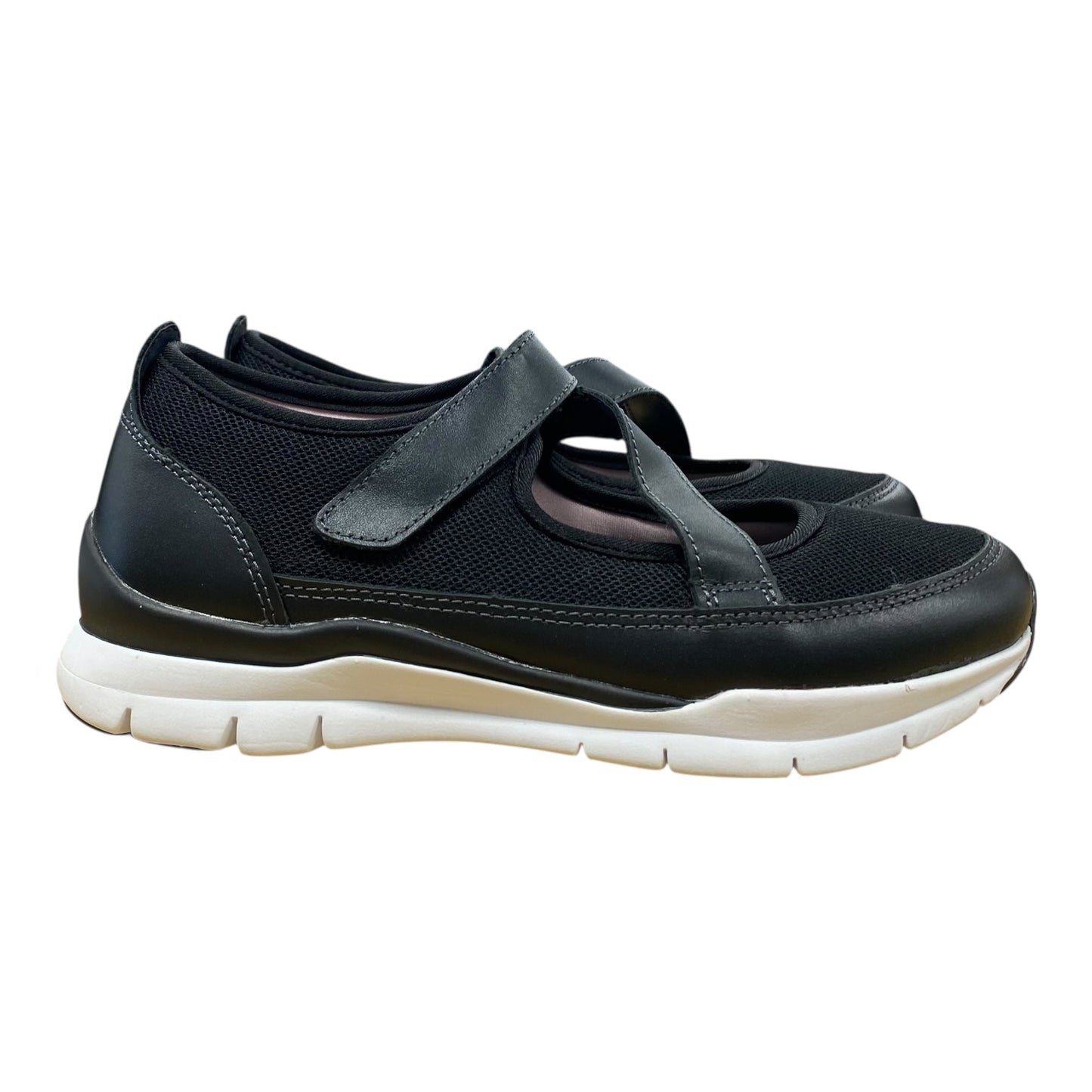 Shoes Flats  In Black, Size:6
