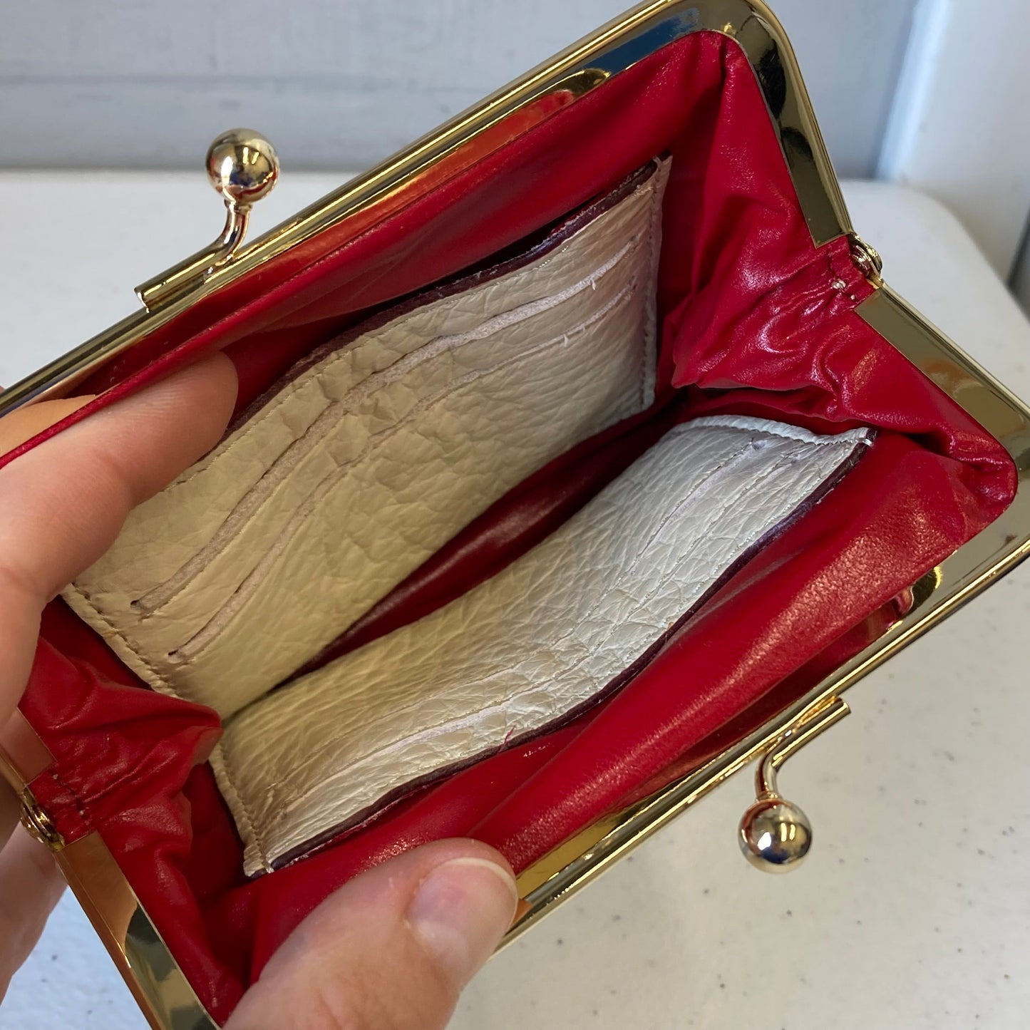 Wallet Designer By Dooney And Bourke In Cream, Size:Small