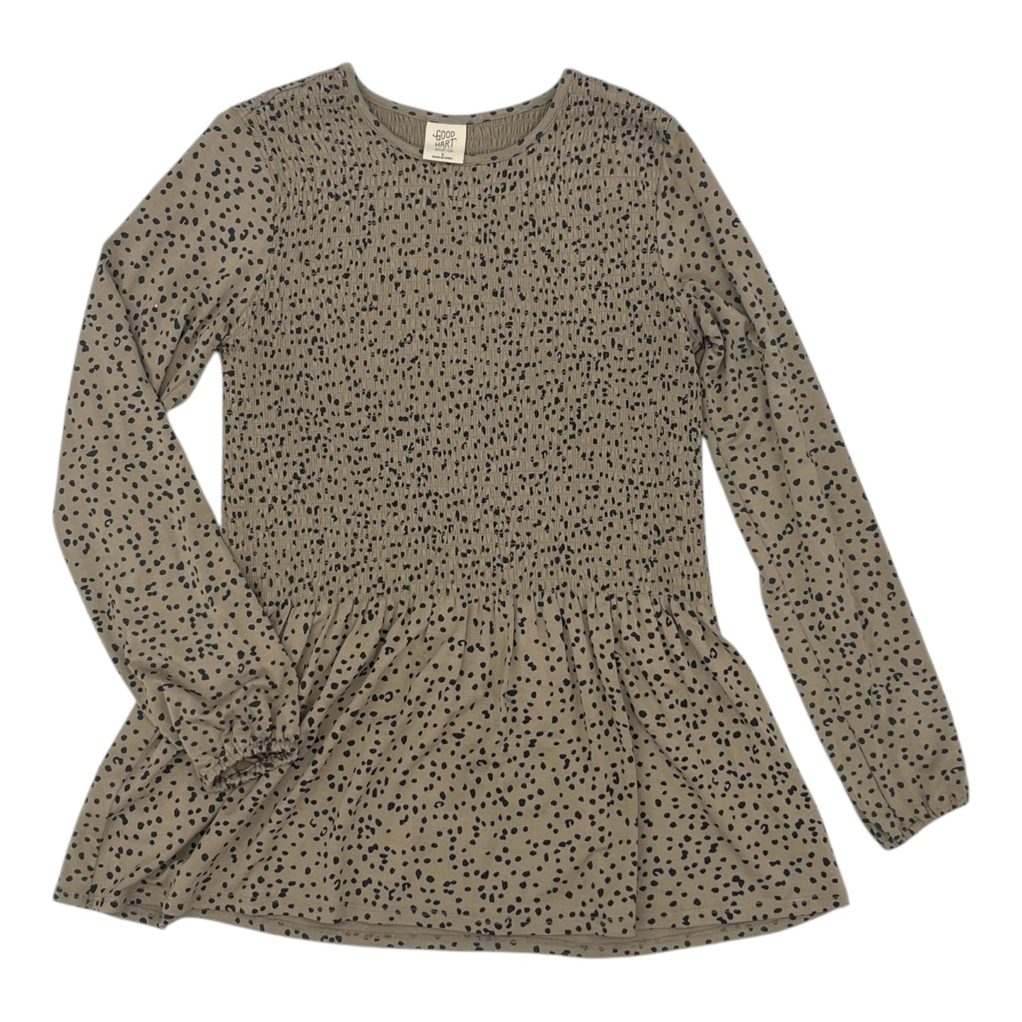 Top Ls By Good Hart In Black & Tan, Size:S