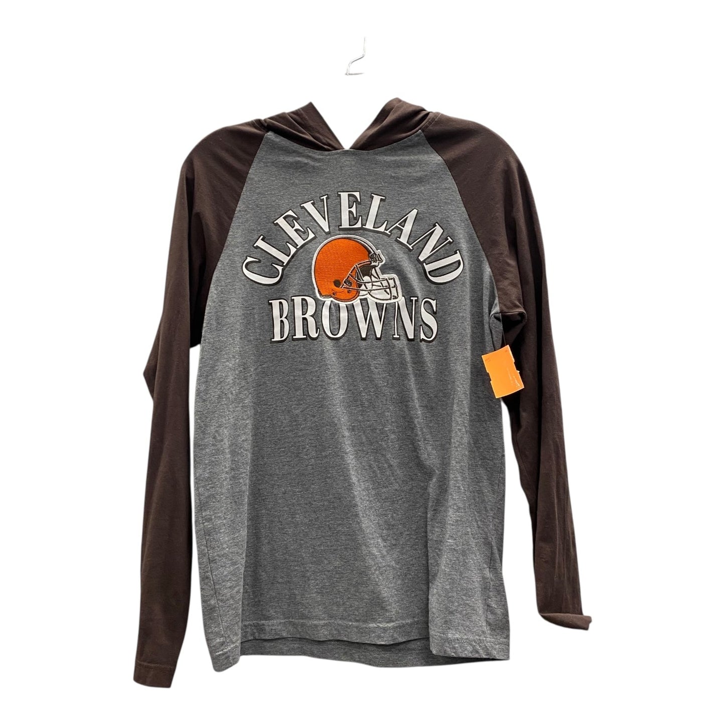 Athletic Top Ls Collar By Cme In Brown, Size:S