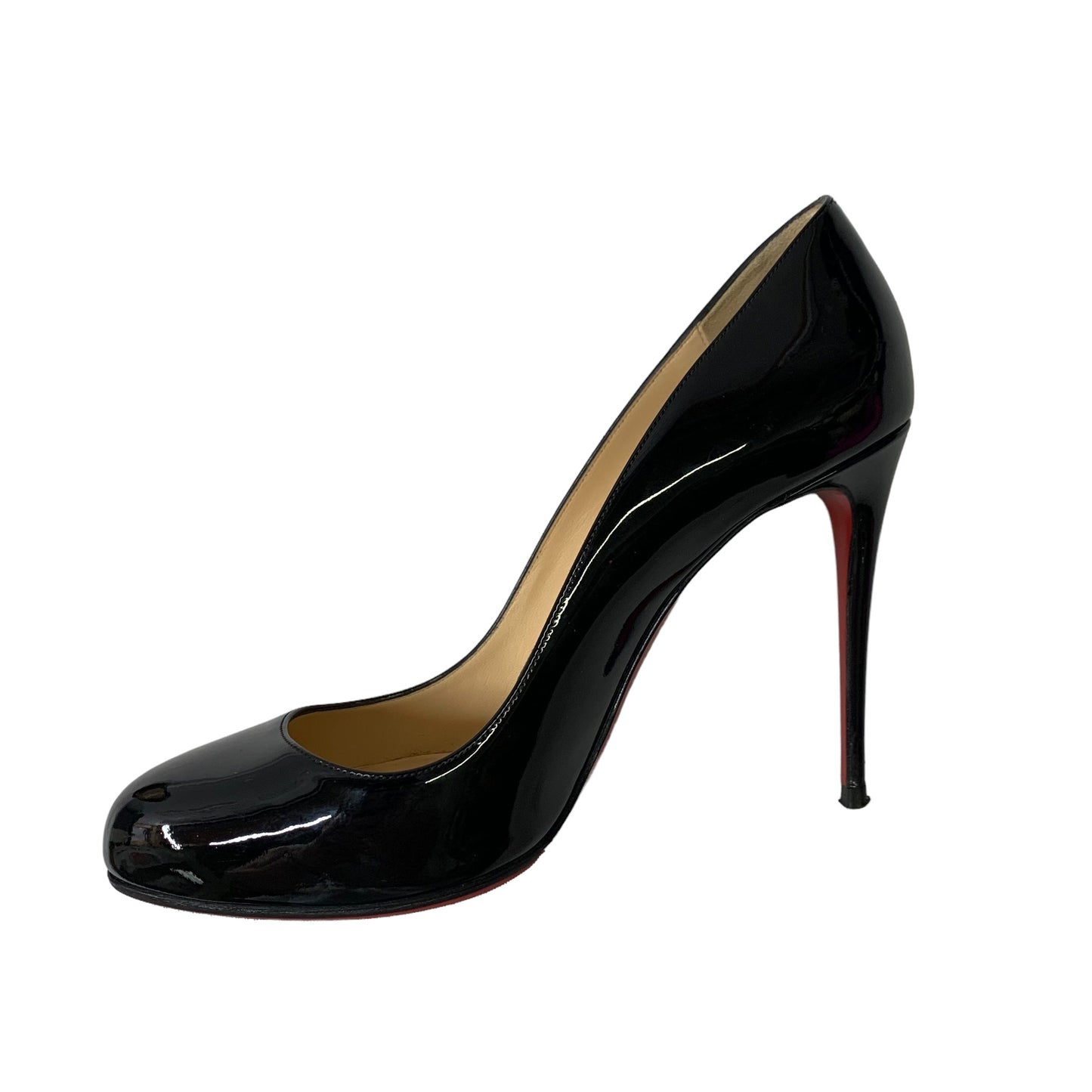 Black Shoes Luxury Designer Christian Louboutin, Size 8