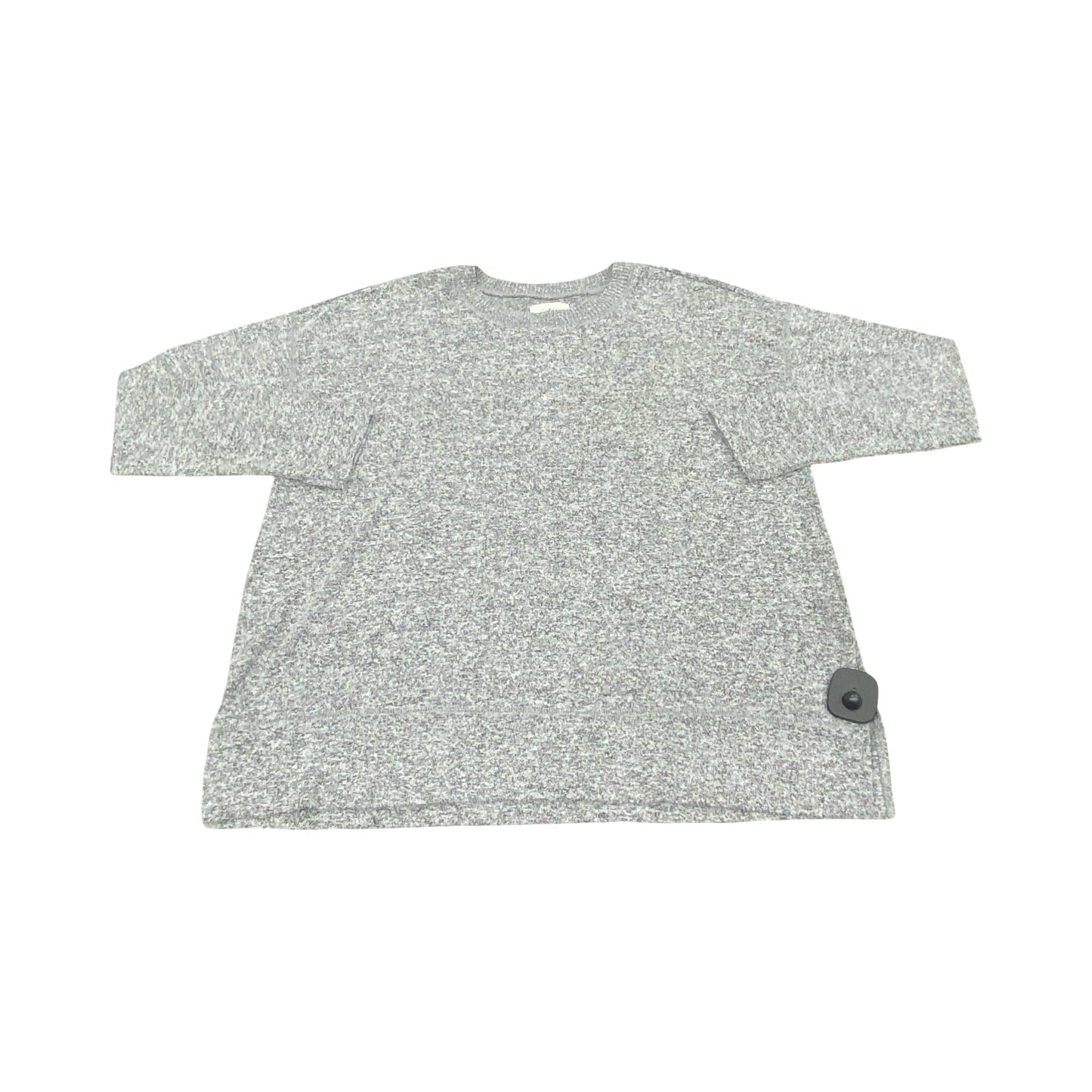 Sweater By Lucky Brand In Grey, Size:M